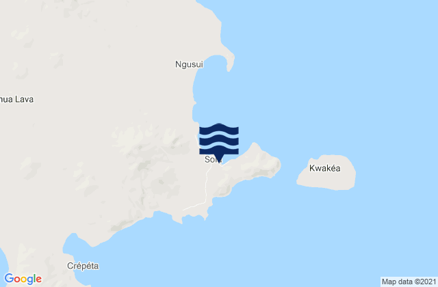 Mapa de mareas Sola, Vanuatu