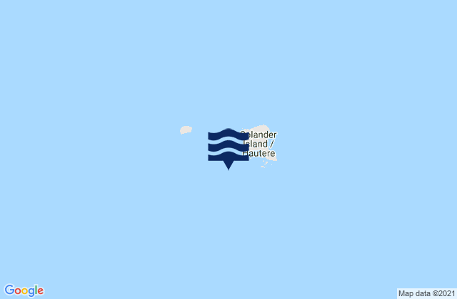 Mapa de mareas Solander Island (Hautere), New Zealand