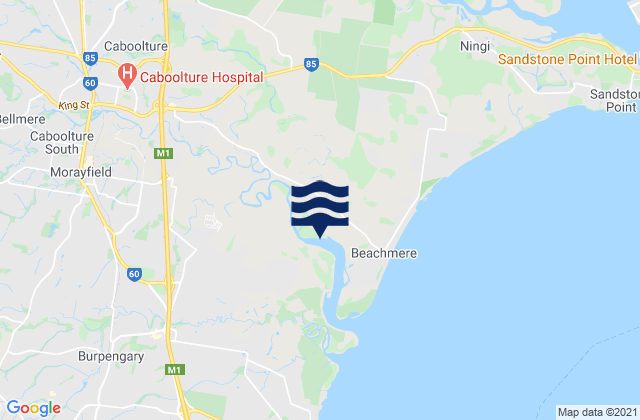 Mapa de mareas Somerset, Australia