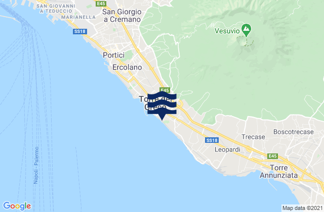 Mapa de mareas Somma Vesuviana, Italy