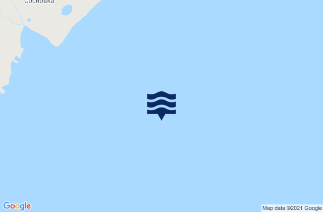 Mapa de mareas Sosnovets Island, Russia