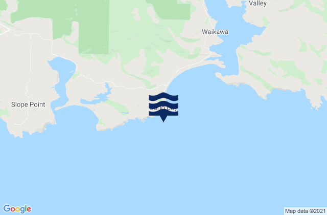 Mapa de mareas South Head, New Zealand