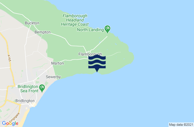 Mapa de mareas South Landing Beach, United Kingdom