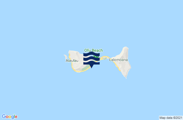 Mapa de mareas South Ofu Beach, American Samoa