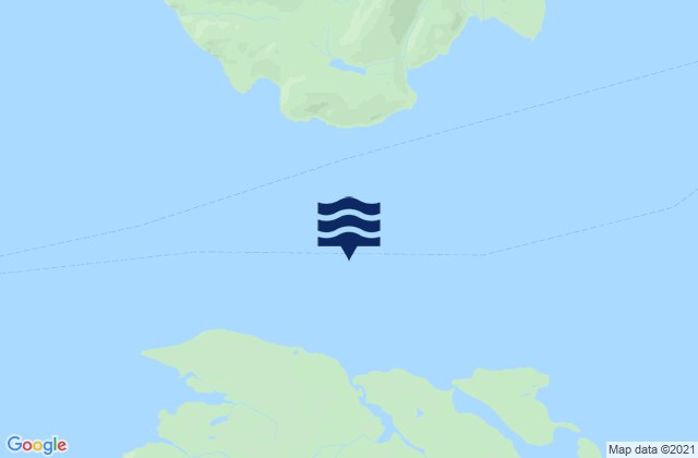 Mapa de mareas South Passage, United States