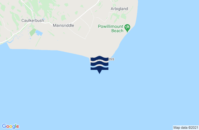 Mapa de mareas Southerness Point, United Kingdom
