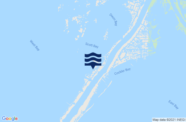 Mapa de mareas Southwest Pass (delta), United States
