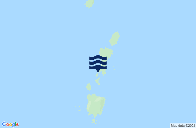Mapa de mareas Spanish Islands, United States