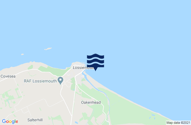 Mapa de mareas Spey Bay, United Kingdom