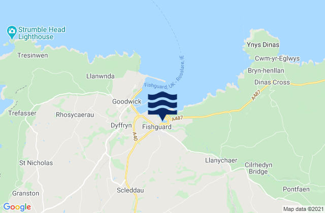 Mapa de mareas Spittal, United Kingdom