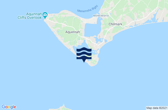 Mapa de mareas Squibnocket Beach, United States