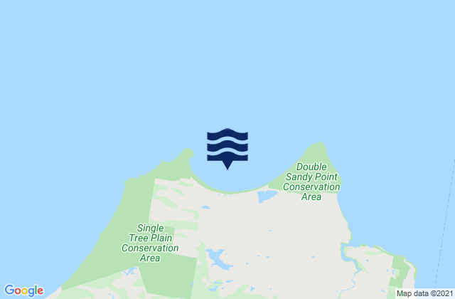 Mapa de mareas St Albans Bay, Australia