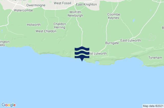 Mapa de mareas St Oswald's Bay, United Kingdom