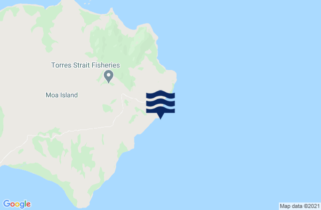 Mapa de mareas St Pauls (Moa Island), Australia