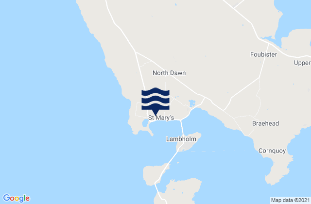 Mapa de mareas St. Marys (Scapa Flow), United Kingdom