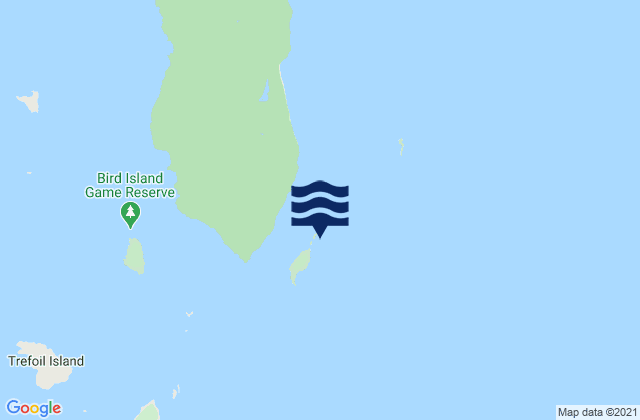 Mapa de mareas Stack Island, Australia
