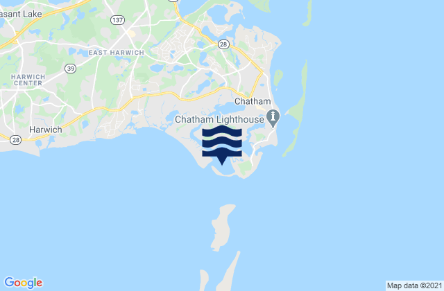 Mapa de mareas Stage Harbor west of Morris Island, United States