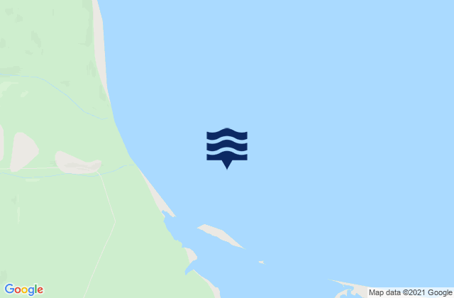 Mapa de mareas Starka Bay, Russia