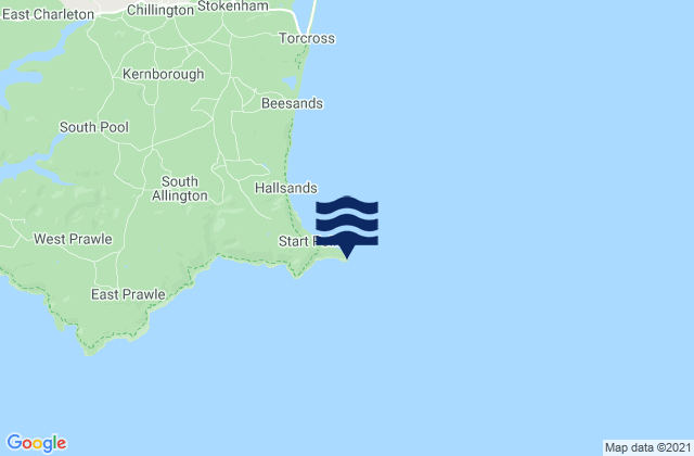 Mapa de mareas Start Point, United Kingdom