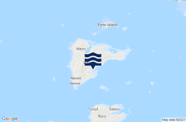 Mapa de mareas State of Chuuk, Micronesia