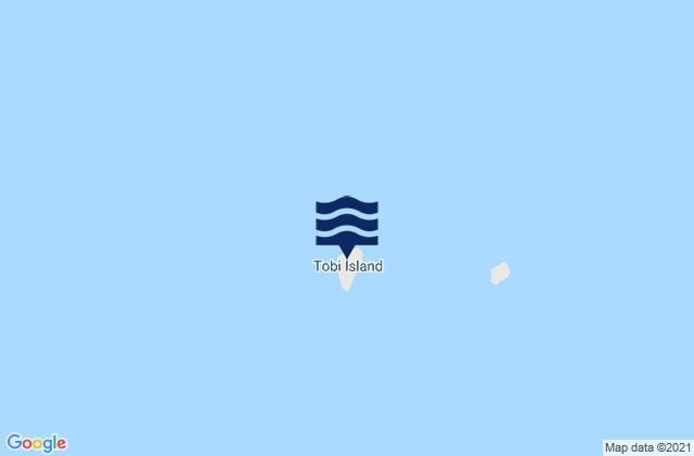 Mapa de mareas State of Hatohobei, Palau