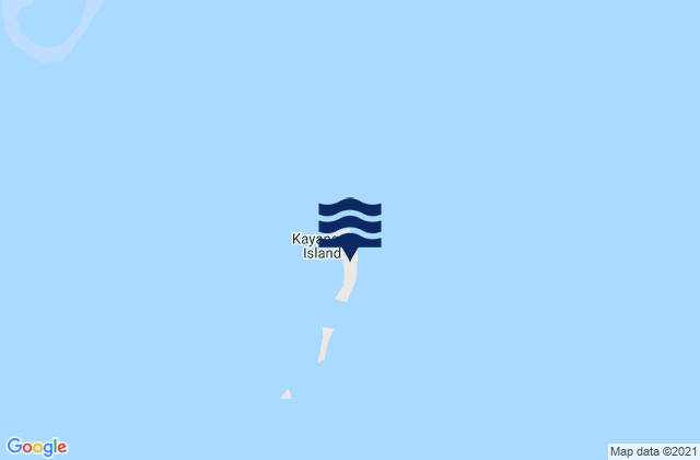 Mapa de mareas State of Kayangel, Palau
