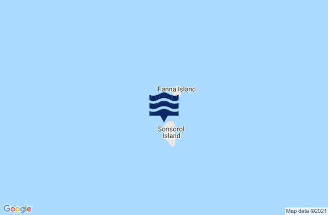 Mapa de mareas State of Sonsorol, Palau