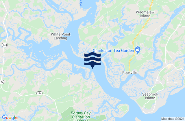 Mapa de mareas Steamboat Landing Steamboat Creek, United States