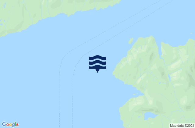 Mapa de mareas Steamer Point 1 mile west of, United States