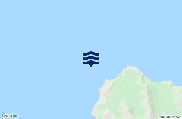 Mapa de mareas Steep Cape Shelikof Strait, United States