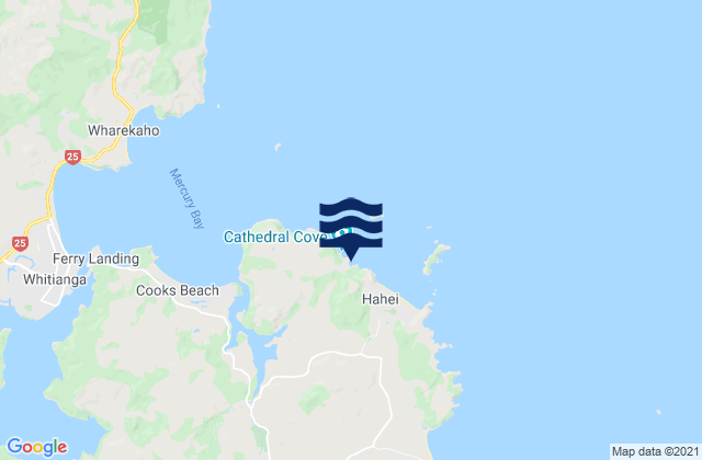 Mapa de mareas Stingray Bay, New Zealand