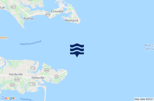 Mapa de mareas Stingray Point 1.2 n.mi. NE of, United States
