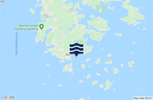 Mapa de mareas Stonington (Deer Isle), United States