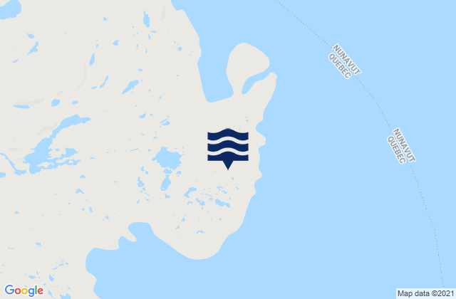 Mapa de mareas Stupart Bay, Canada