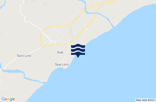 Mapa de mareas Suai, Timor Leste