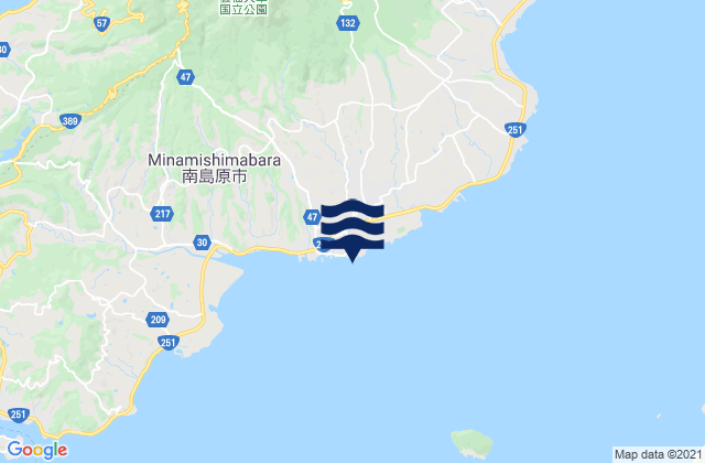 Mapa de mareas Sugawa, Japan