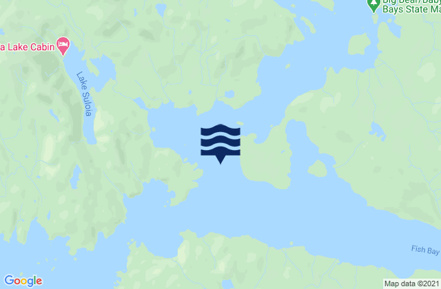 Mapa de mareas Suloia Point 0.32 n.mi. ENE of, United States