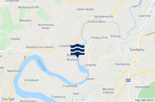 Mapa de mareas Summerhill, United Kingdom