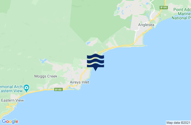 Mapa de mareas Sunnymeade Beach, Australia