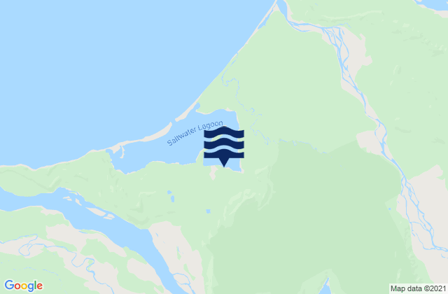 Mapa de mareas Swan Bay, New Zealand