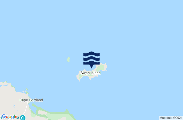 Mapa de mareas Swan Island, Australia