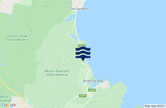 Mapa de mareas Swimcart Beach, Australia