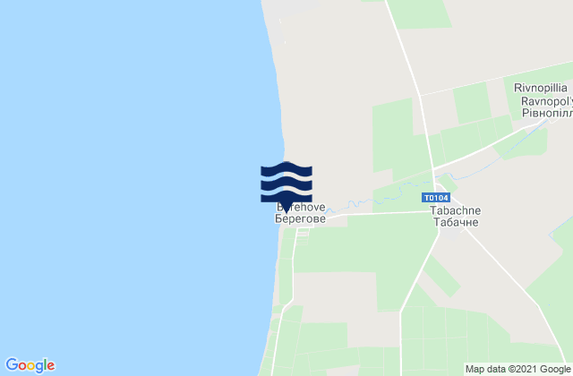 Mapa de mareas Tabachnoye, Ukraine
