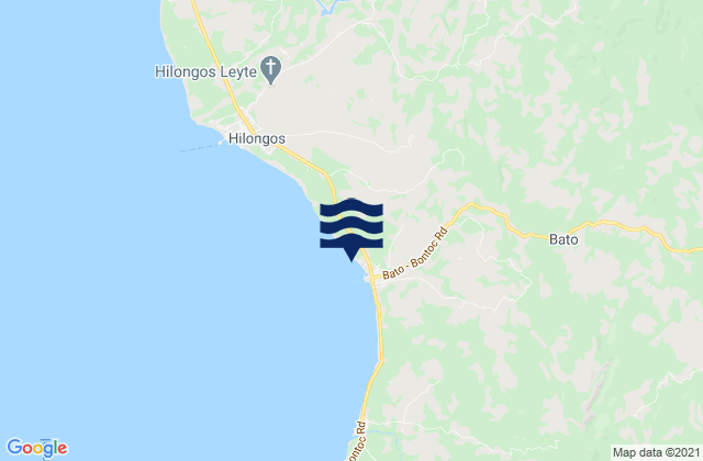 Mapa de mareas Tabonoc, Philippines