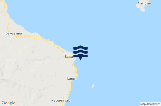 Mapa de mareas Tailevu Point, Fiji