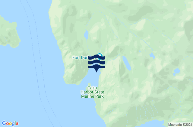 Mapa de mareas Taku Harbor, United States