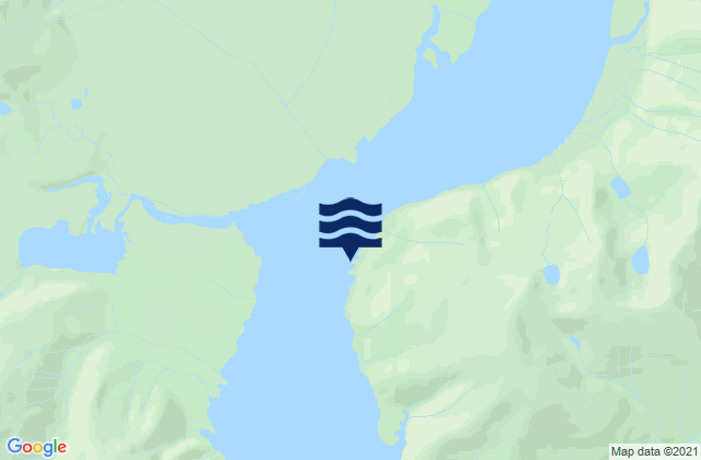 Mapa de mareas Taku Point Taku Inlet, United States