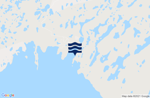 Mapa de mareas Taloyoak, Canada