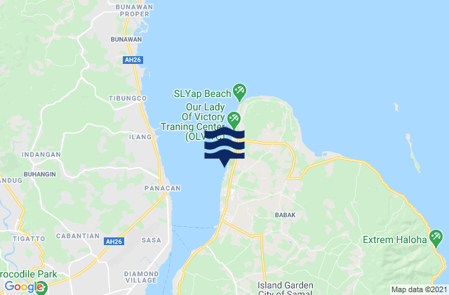 Mapa de mareas Tambo, Philippines