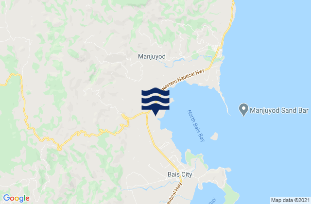 Mapa de mareas Tamiso, Philippines